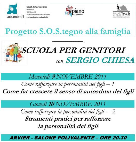 Progetto Sostegno alla famiglia