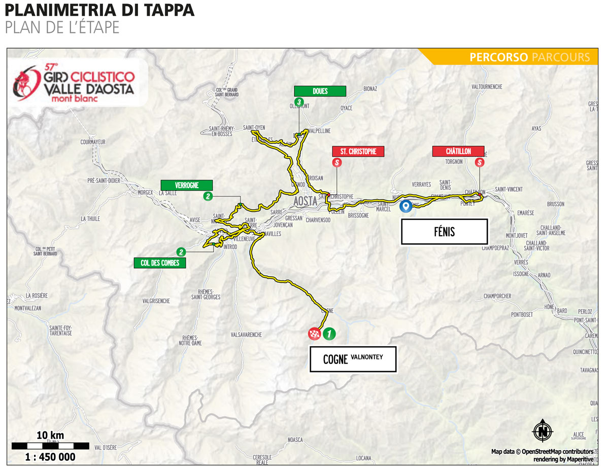 57° Giro ciclistico della Valle d’Aosta
