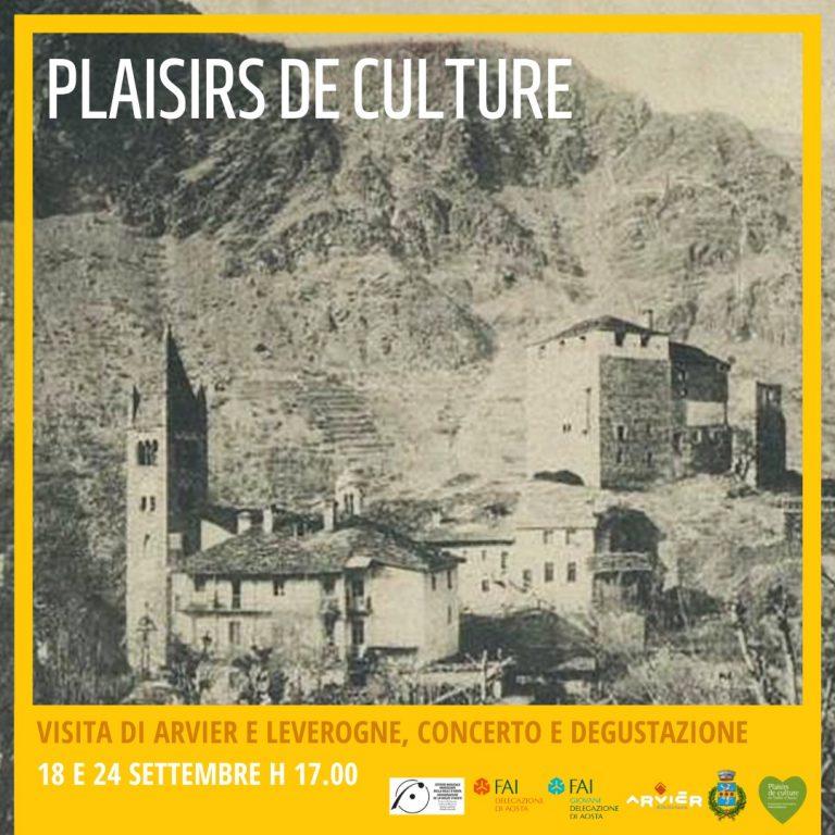 ??Plaisirs de Culture – Visita di Arvier e Leverogne
