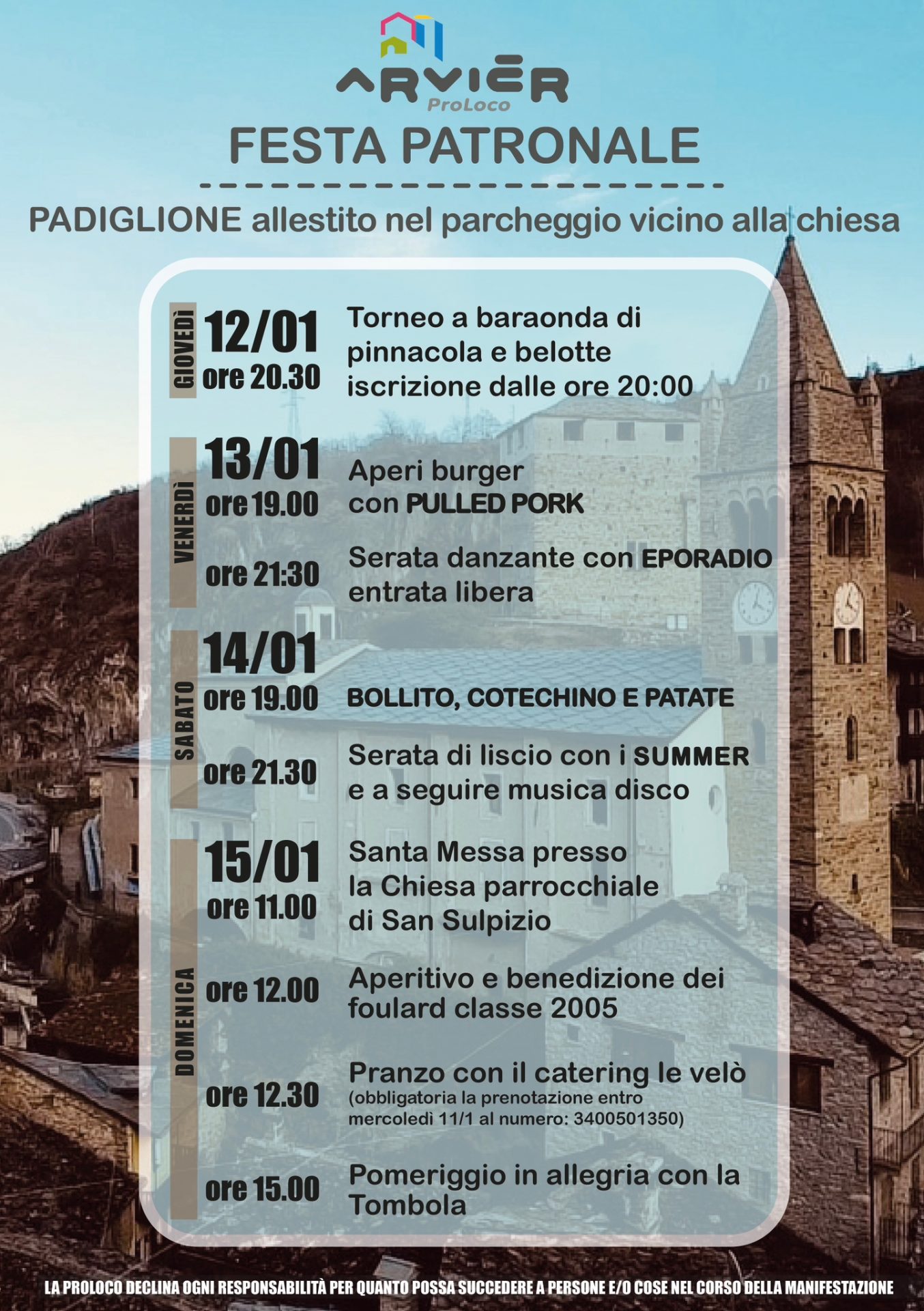 Festa Patronale di Arvier