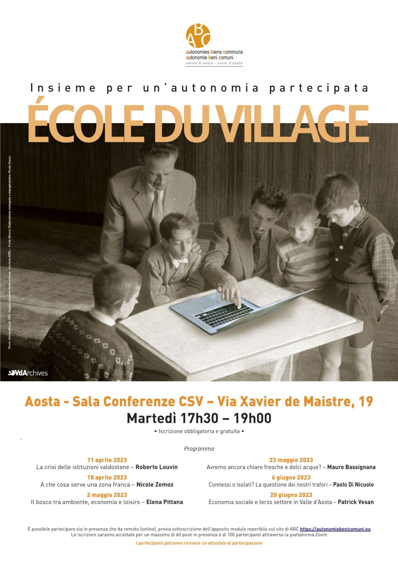 École du Village – Insieme per un&rsquo;autonomia partecipata