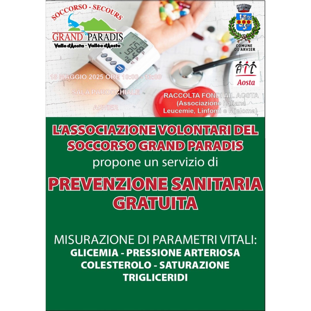 Prevenzione sanitaria gratuita