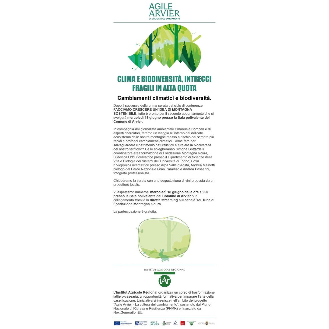 Clima e biodiversità, intrecci fragili in alta quota