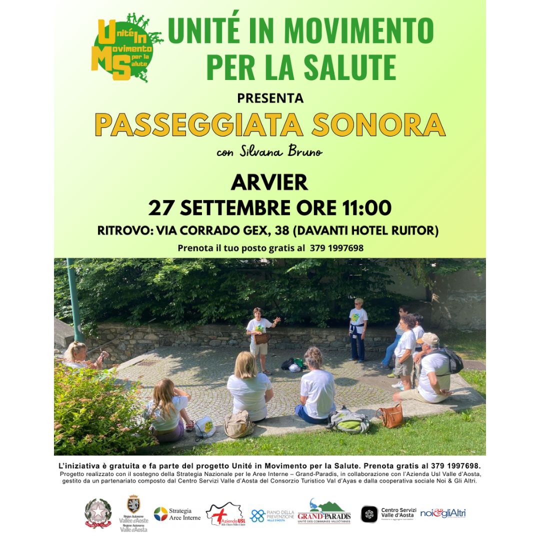 Passeggiata sonora con Silvana Bruno