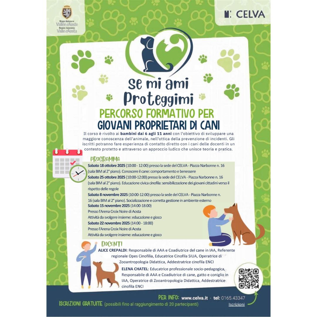 Percorso formativo per giovani proprietari di cani