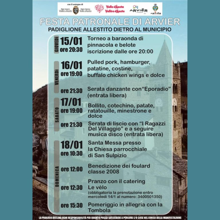 Festa Patronale di Arvier