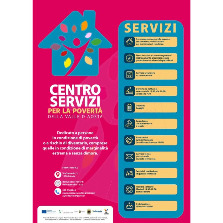 Centro servizi per la povertà della Valle d’Aosta