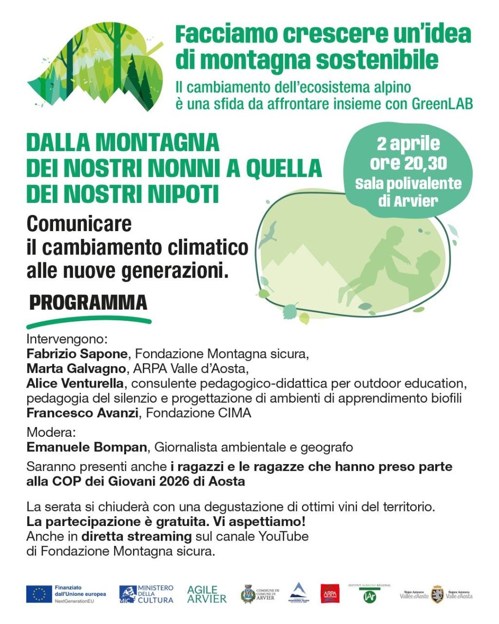 FUTURO E MONTAGNA SOSTENIBILE