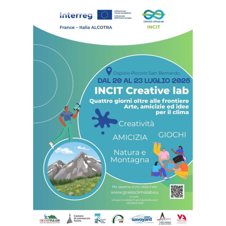 Incit Creative Lab – Quattro giorni oltre alle frontiere – Arte, amicizie ed idee per il clima