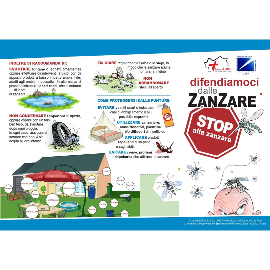 Difendiamoci dalle zanzare
